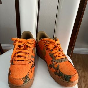 Nike Air Force 1 low Realtree orange camo